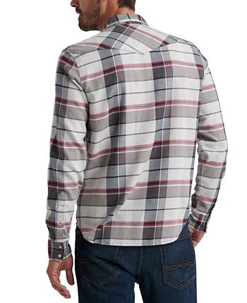 Lucky Brand Men's Snap Flannel Shirt - Macy's