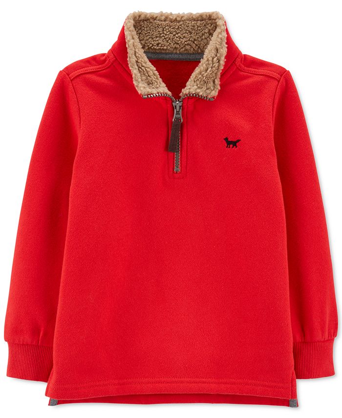 Carter's Toddler Boys HalfZip Fleece Pullover Macy's