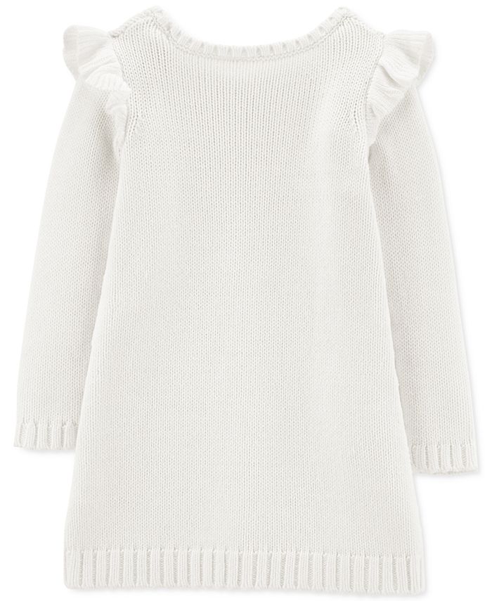 Carter's Toddler Girls Cable-Knit Sweater Dress - Macy's