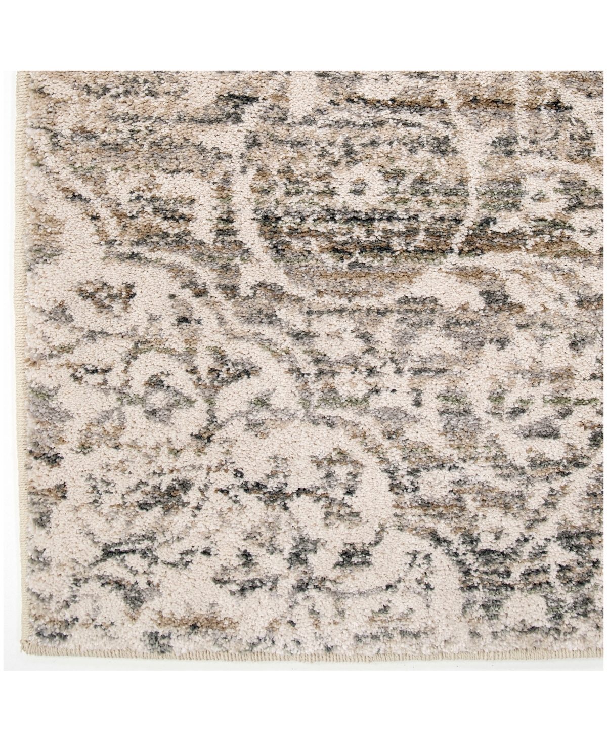 Orian Riverstone Center Kirman Multi Area Rug