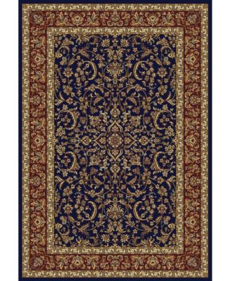 CLOSEOUT! 1318/1542/NAVY Navelli Blue 7'9" x 11'6" Area Rug