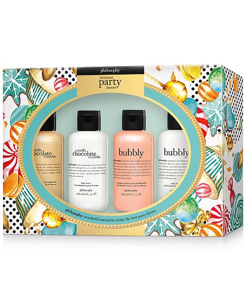 philosophy 4Pc. Sweetest Party Favors Holiday Gift Set