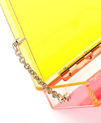 Trendy Transparent Acrylic Clutch