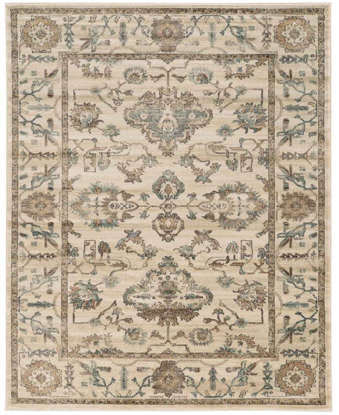 KM Home CLOSEOUT! Cantu Ivory/Cream Area Rug Collection Macy's