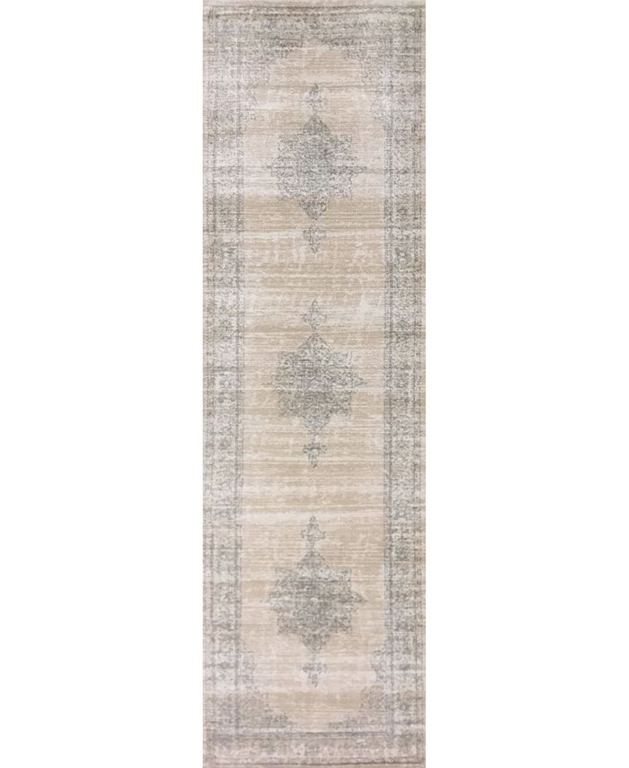 KM Home CLOSEOUT! Cantu Ivory/Cream Area Rug Collection Macy's