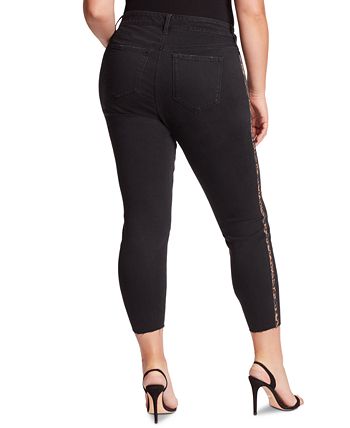 Jessica Simpson Women's Adored Curvy High-Rise Ankle Skinny Jeans - Contour Fit Denim