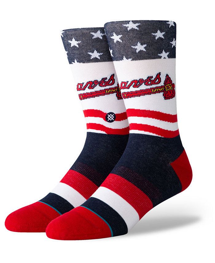 Stance Atlanta Braves Socks Size 9-13