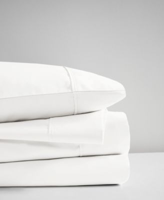 Beautyrest - 400 Thread Count King 4 Piece Wrinkle Resistant Cotton Sateen Sheet Set