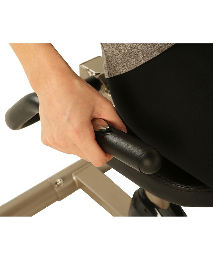 exerpeutic bluetooth smart cloud high capacity recumbent bike