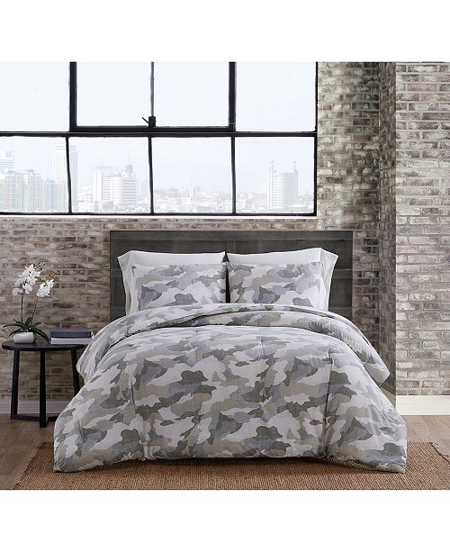 Sean John Garment Washed Camo Full Queen Comforter Set Reviews