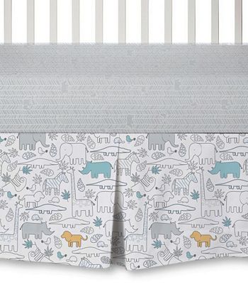 Lolli Living - Safari 4-Piece Crib Bedding Set