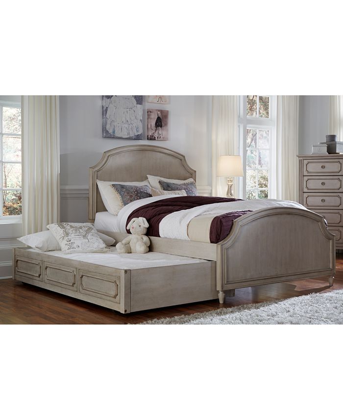 Furniture Emma Kids Bedroom Furniture Twin Upholstered Panel Bed