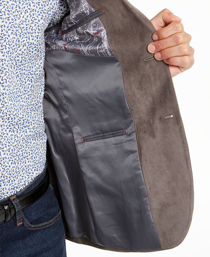 Nautica Men's ModernFit FauxSuede Sport Coat & Reviews Blazers
