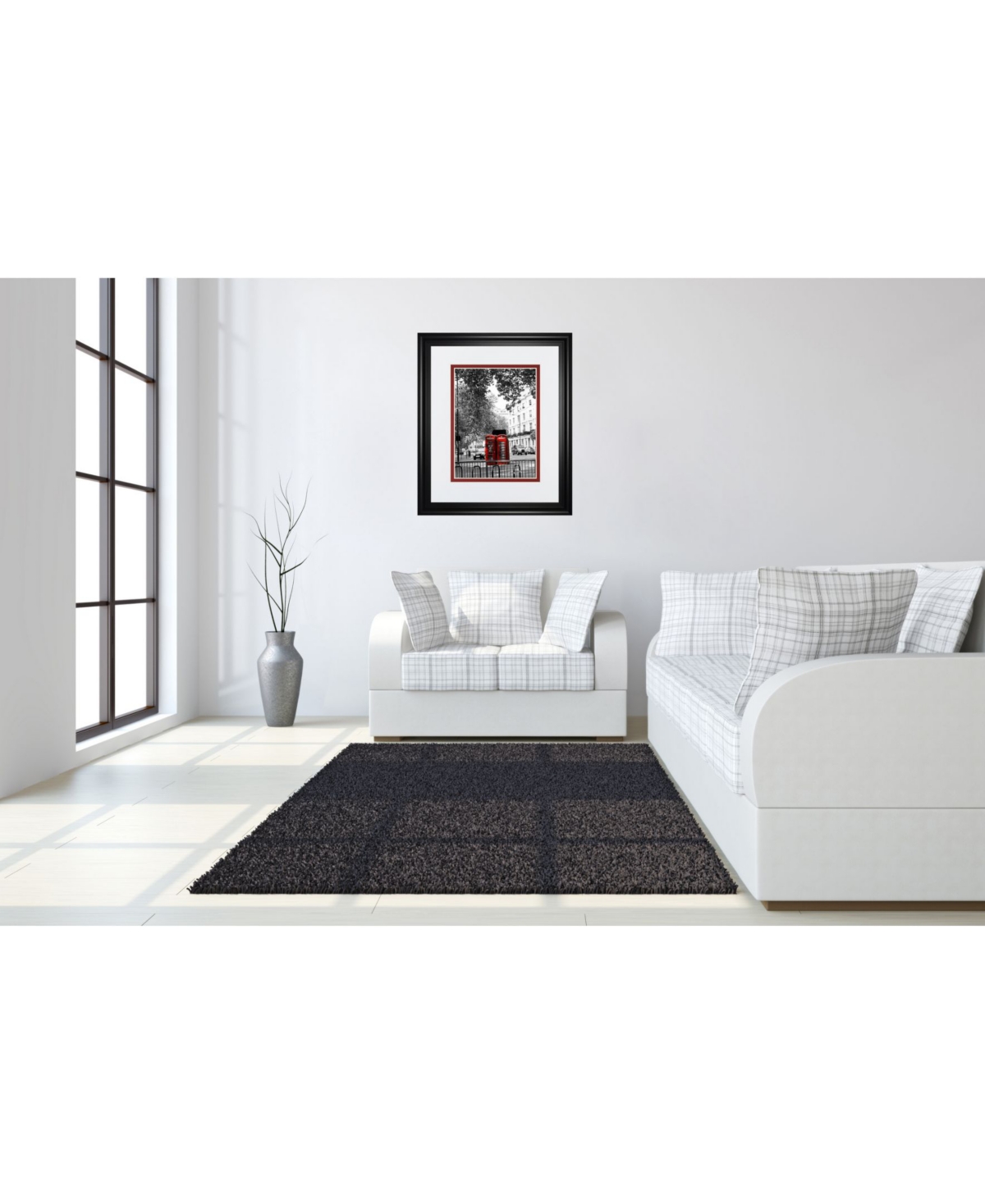 Classy Art Telephone by Emily Navas Framed Print Wall Art - 34