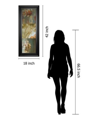 Square Choices by Thompson, L. Framed Print Wall Art - 18" x 42"