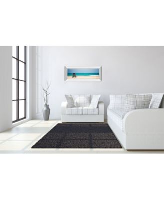 Off Duty by Gail Peck Mirror Framed Print Wall Art - 18" x 42"