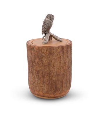 Owl Wood Canister