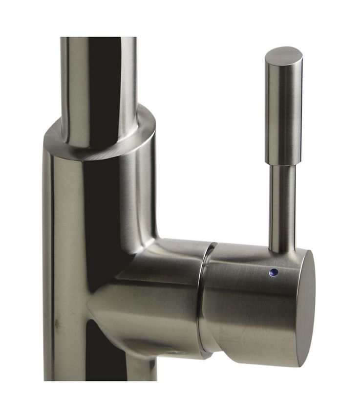 ALFI brand Solid Stainless Steel Commercial Spring Kitchen Faucet with