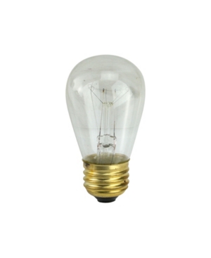 Northlight Pack Of 25 Incandescent S14 Clear Christmas Replacement Bulbs In Clear