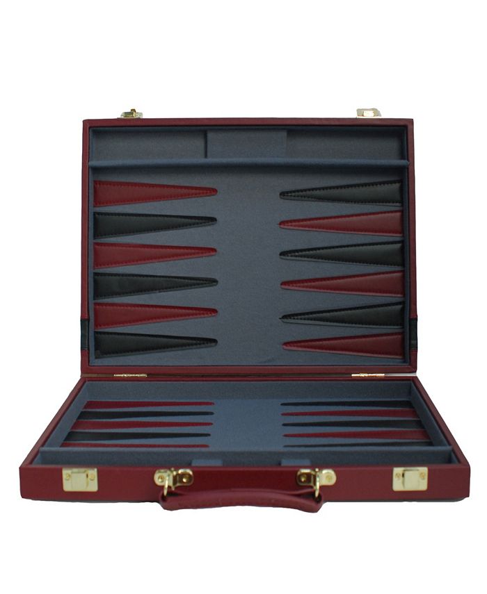 WE Games - Pezzi Per Backgammon In Legno Con Borsa In Tessuto - Foto 3