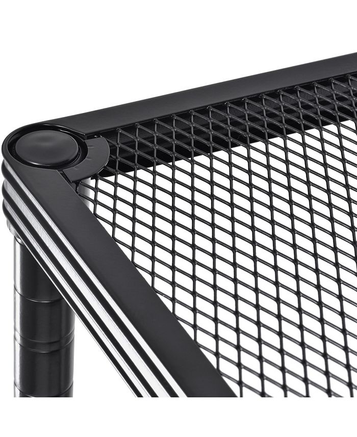 Edsal 4Tier Mesh Shelving Unit Macy's