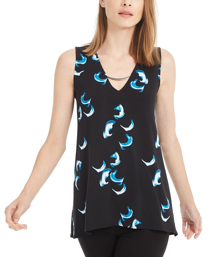 Alfani Petite HardwareTrim Top, Created for Macy's Macy's