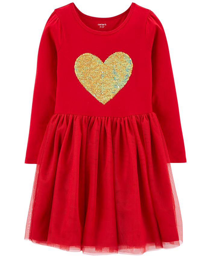 Carters heart dress online