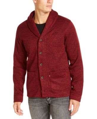 levi's shawl collar cardigan