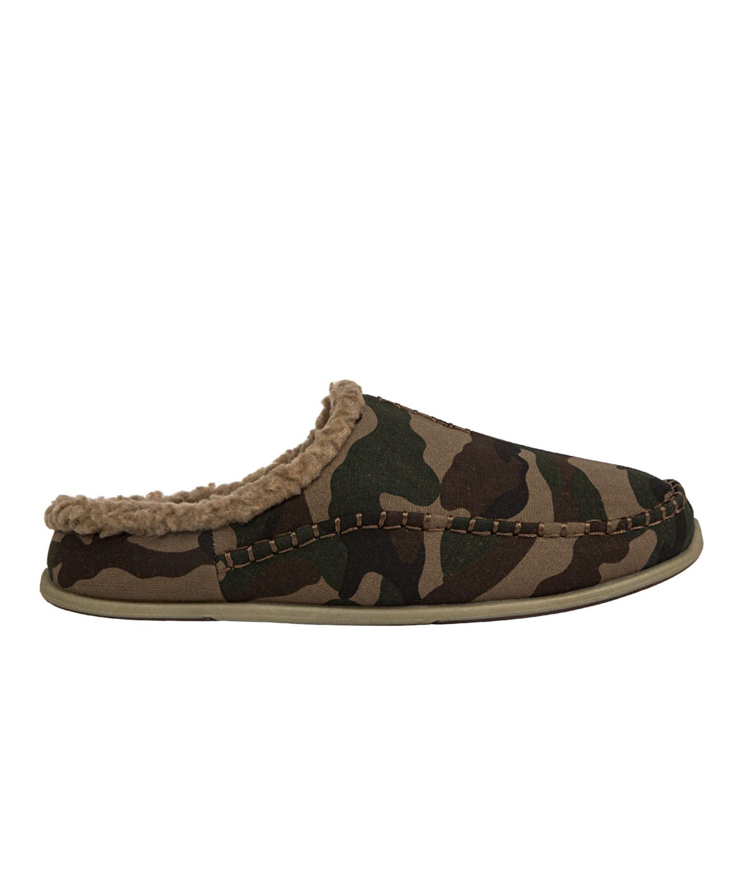 Мужские сабо DEER STAGS Slipperooz Nordic S.U.P.R.O. Sock Cushioned Indoor Outdoor Clog Slipper, цвет: Тёмный серый — фото 5