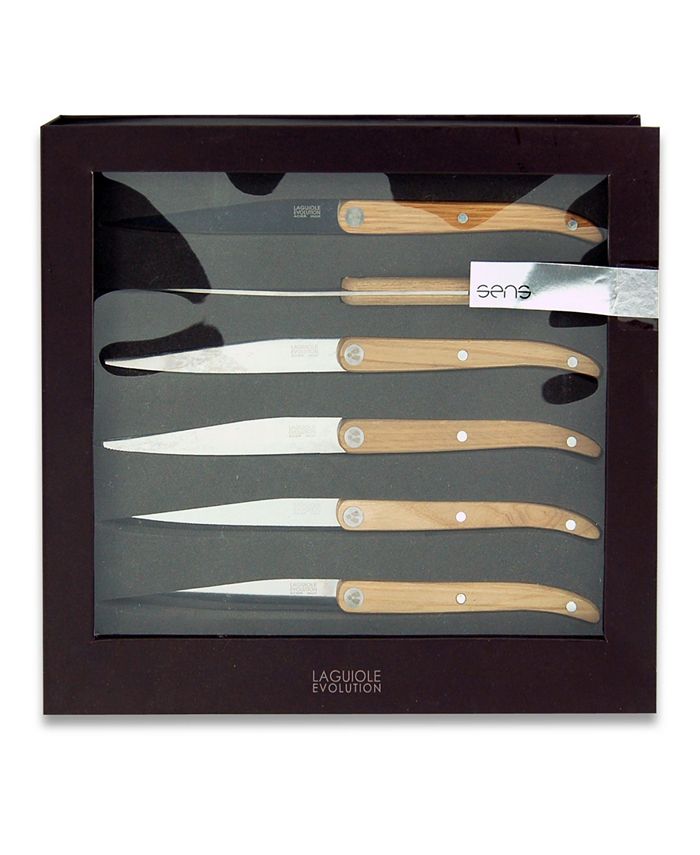 Laguiole Evolution Laguiole Sens 6 Piece Steak Knife Set Macy's
