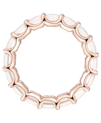 Rhodolite Garnet Band (1/2 c.t. t.w.) in Sterling Silver (Also Available In Citrine, Blue Topaz, Multi, Opal, and Amethyst)