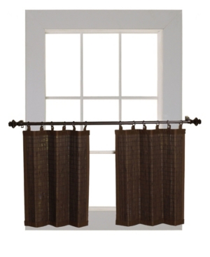 Versailles Home Fashions Bamboo Wood Ring Top Tier Set