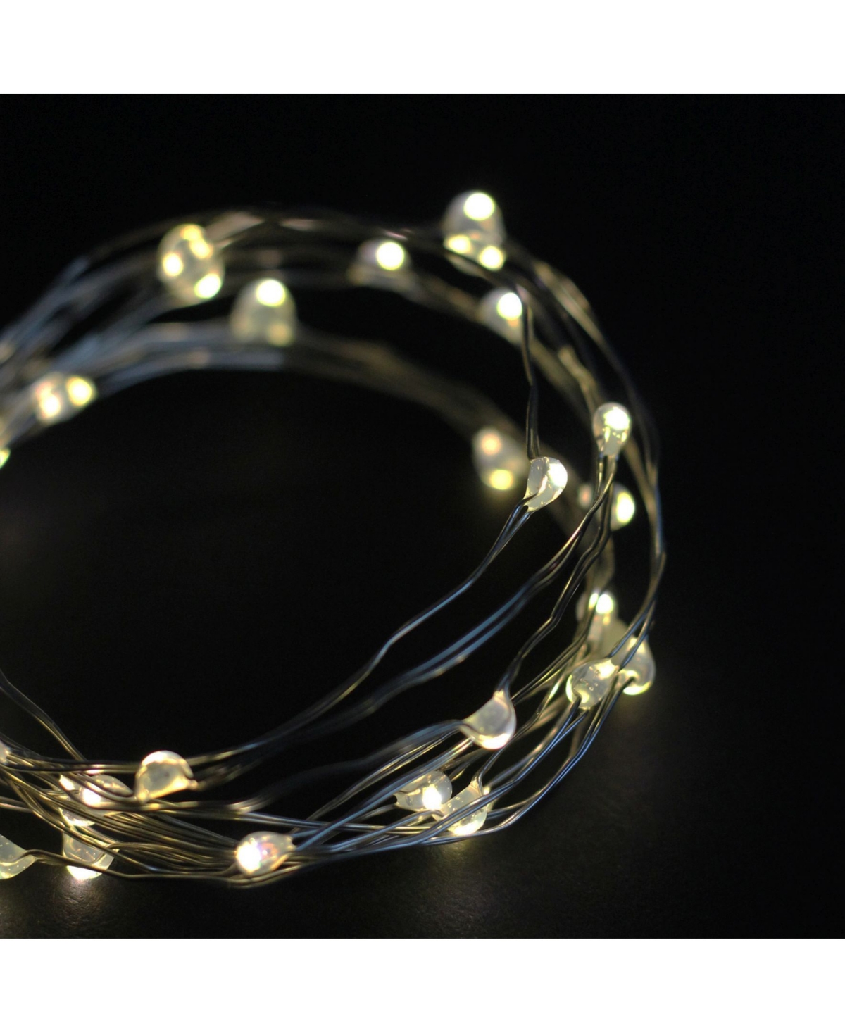 Northlight 100 Warm White Led Micro Fairy Lights 16.25 ft Copper Wire