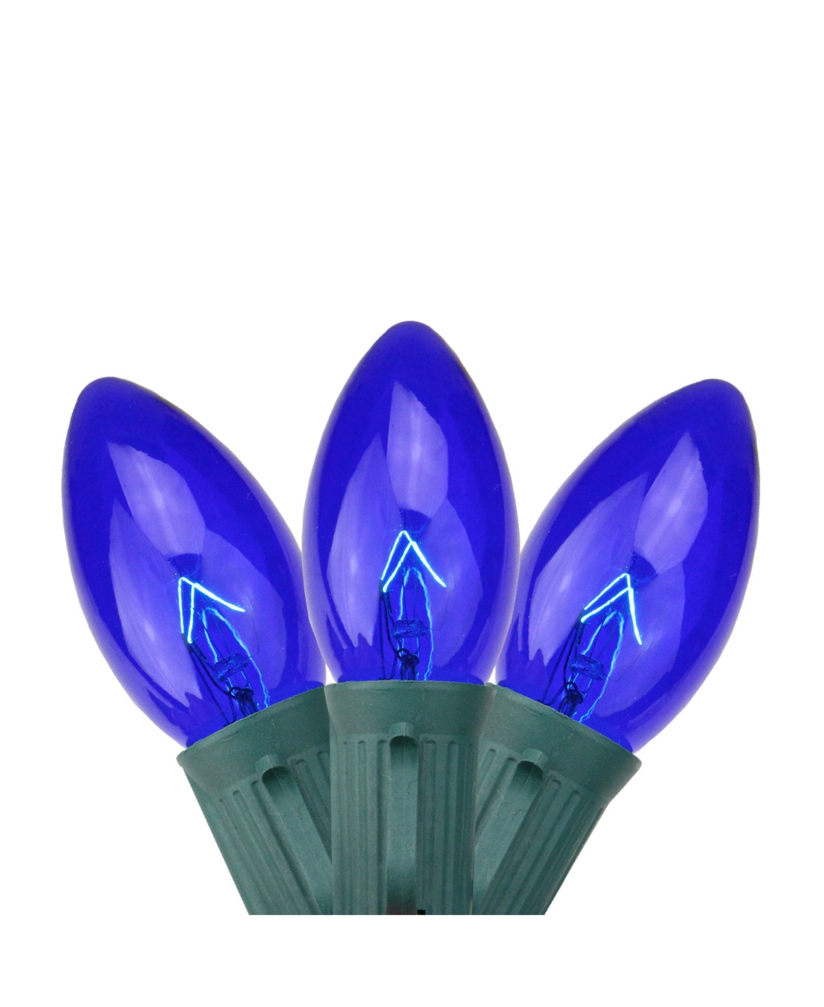 Northlight Set of 25 TransparentC9 Christmas Lights 12