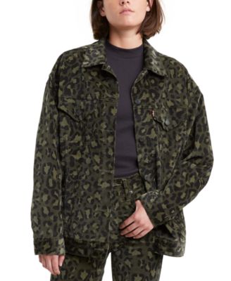 levi's camo jacket womens