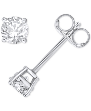 image of Diamond Stud Earrings (3 ct. t.w.) in 14k White Gold