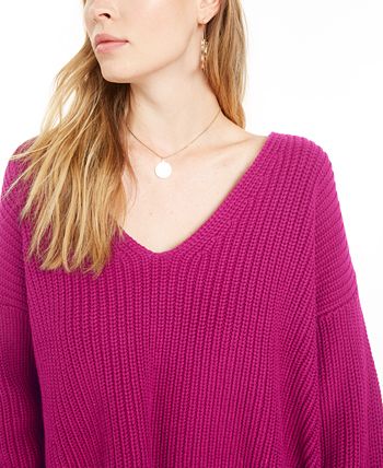 French Connection Millie Mozart Cotton V Neck Sweater Macy s