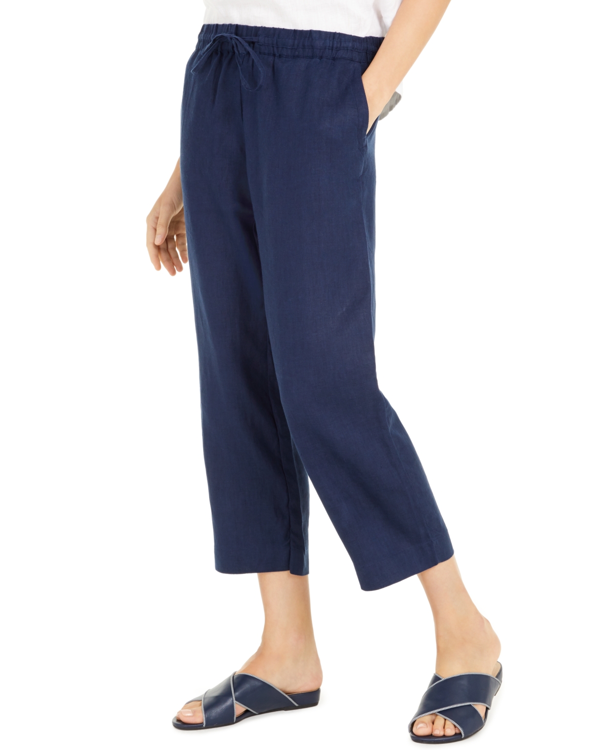 Macy's charter club linen pants store