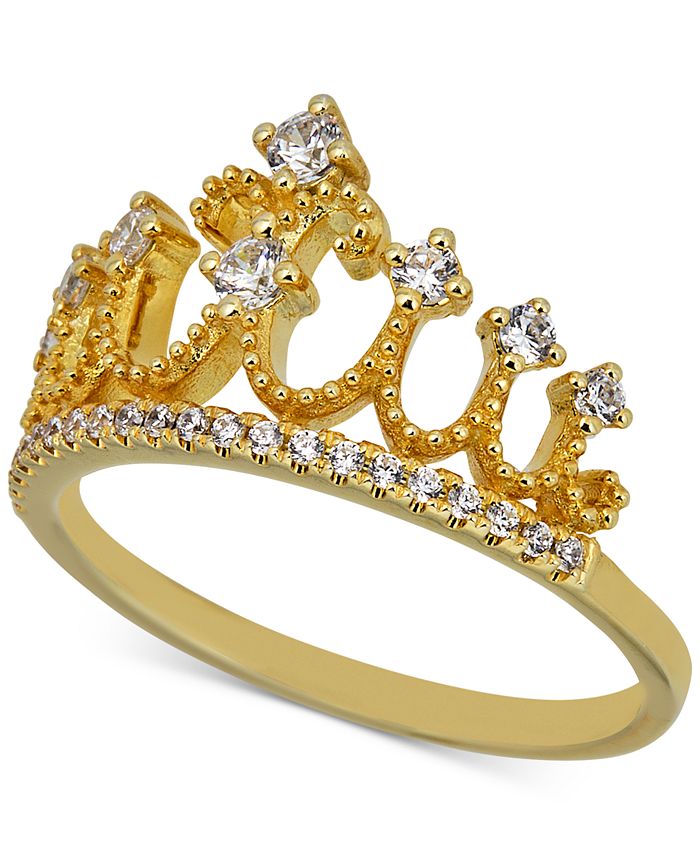 Macy's outlet crown ring
