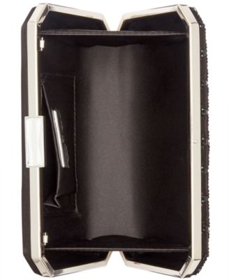 Sasha Satin Sparkle Clutch, Exclusively at Macy's
