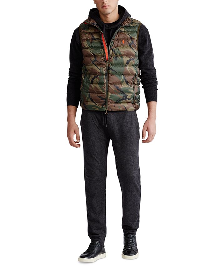 Polo Ralph Lauren Men's Big & Tall Packable Down Vest & Reviews Coats