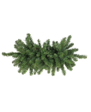 Northlight 32" Canadian Pine Artificial Christmas Door Swag In Green