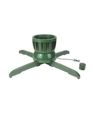 Northlight Musical Rotating Christmas Tree Stand - For Live Trees In Green