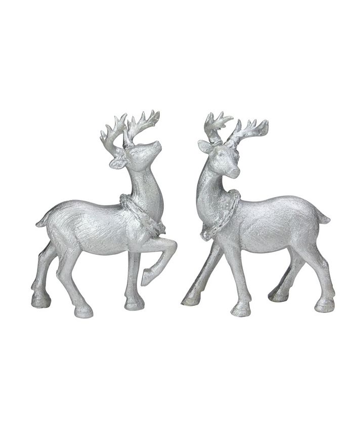 Italian Christmas Flatware - Reindeer Set 24 Pieces Color White / Red -  Neva - Best Price 134,40 €