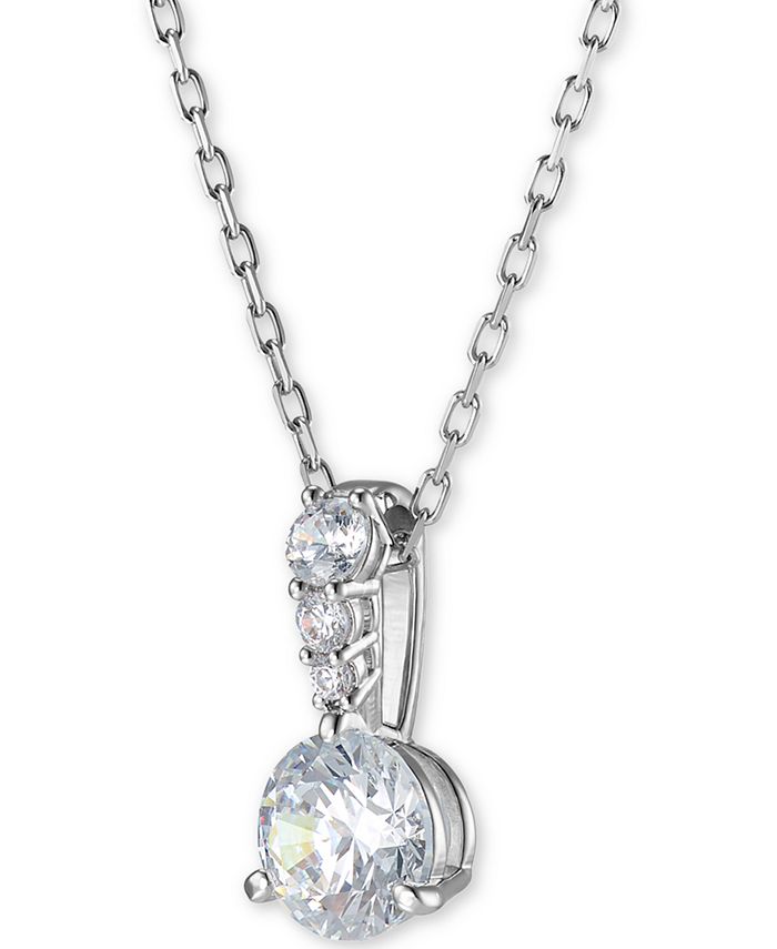 Swarovski solitaire necklace clearance