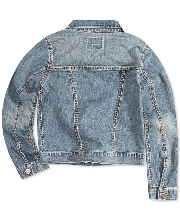 Levi's Little Girls Snap Button-Front Denim Jacket - Macy's