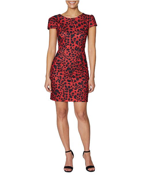 Betsey Johnson V Back Leopard Print Dress Reviews Dresses