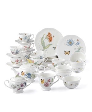 Lenox Butterfly Meadow 37 Piece Tea/Dessert set