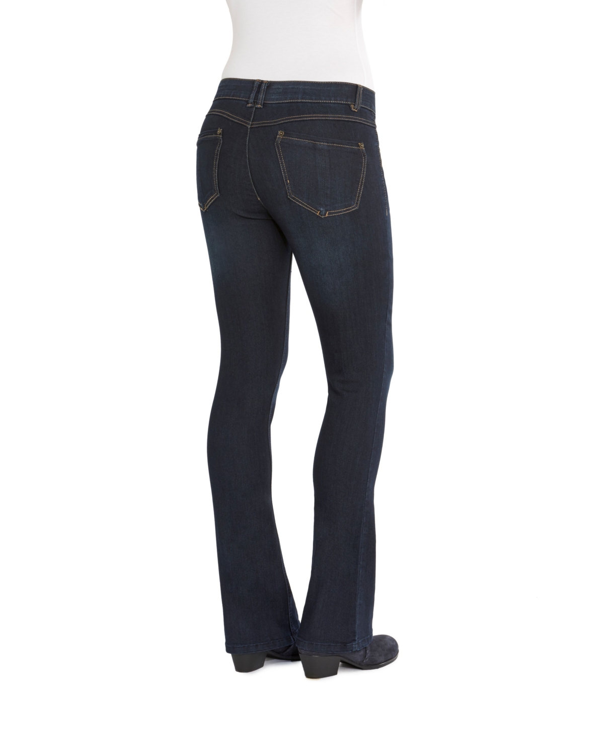 Democracy Ab Tech Itty Bitty Bootcut Jeans In Blue