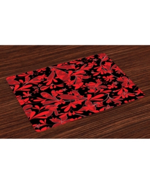 Ambesonne Place Mats Set of 4